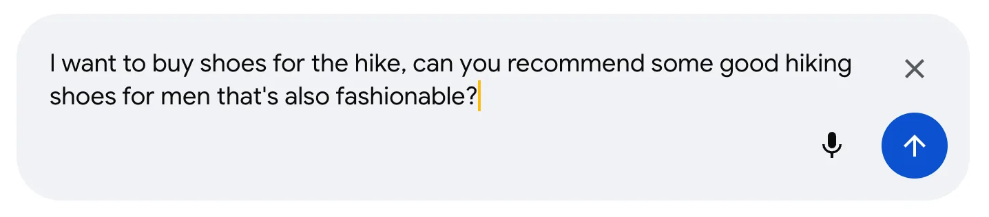I want to buy shoes for the hike follow up query
