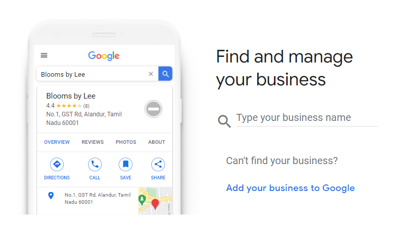 Find and manage your business