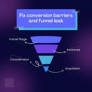 Fix conversion barriers and funnel leak